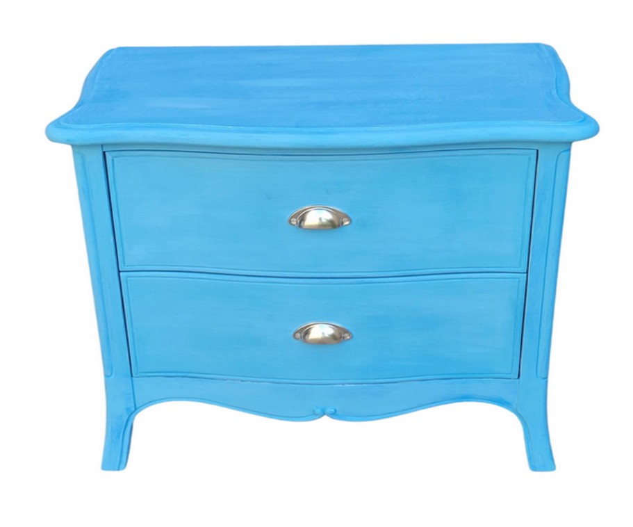 Bedside Table In Topaz Blue (1)