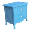 Bedside Table In Topaz Blue (3)